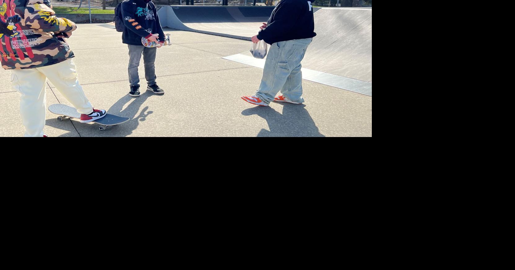 Experienced skateboards offer lessons and a free board