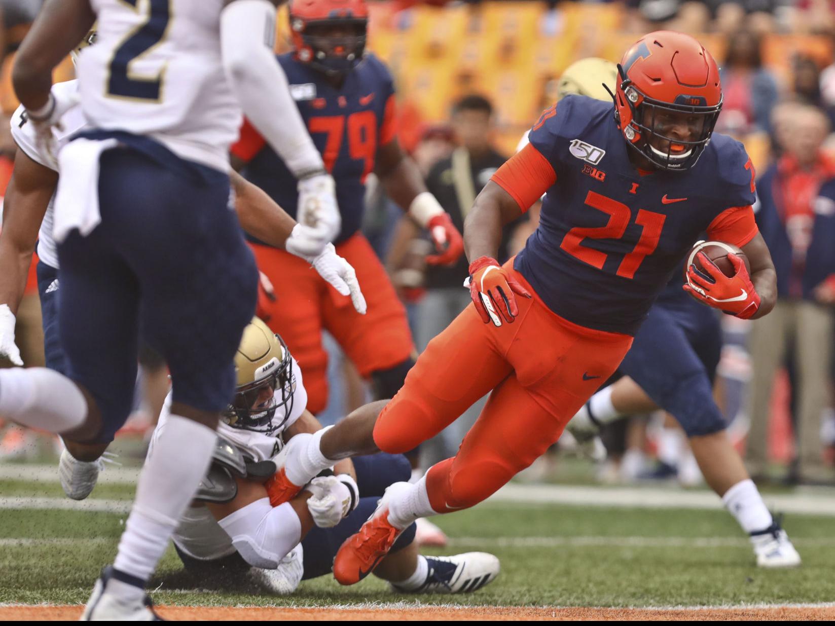 Illinois Running Back Ra Von Bonner Is Opting Out Of His Senior