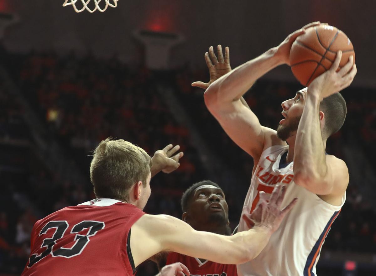Illinois Basketball Notebook Kofi Cockburn Was A Monster In