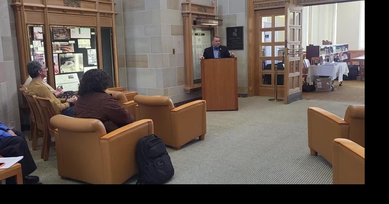 EIU President Gatrell speaks on Holocaust Remembrance Day