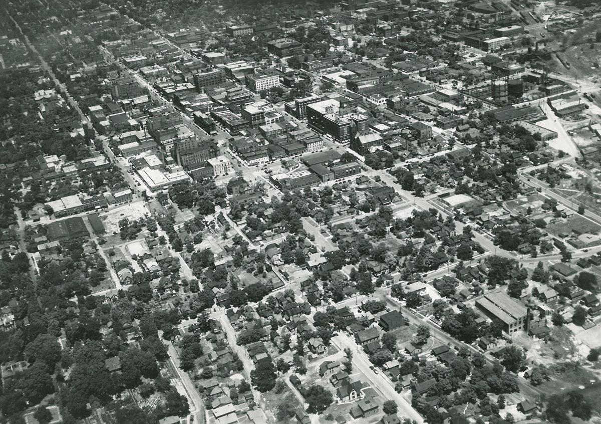 History photos Aerial views of Decatur