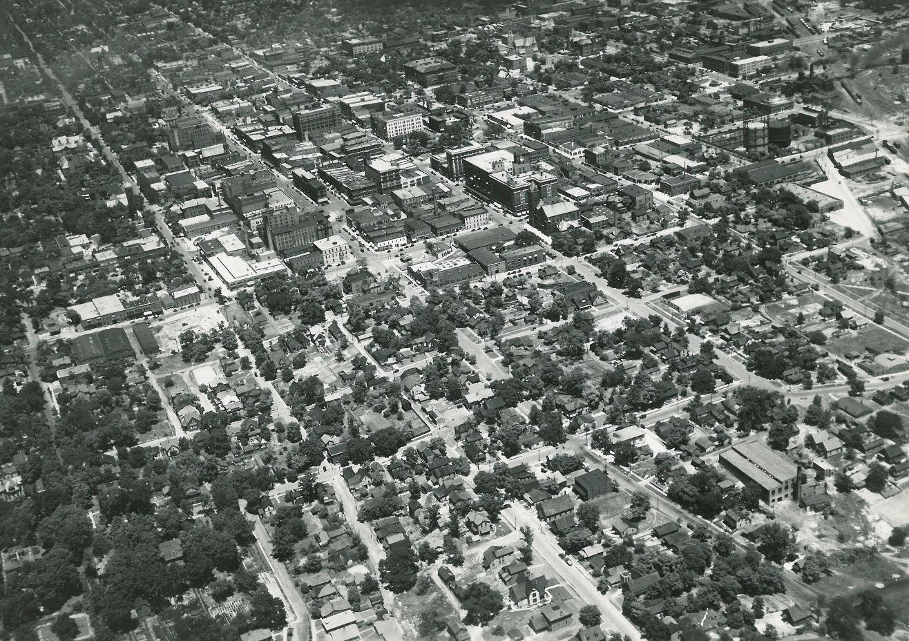 History photos Aerial views of Decatur