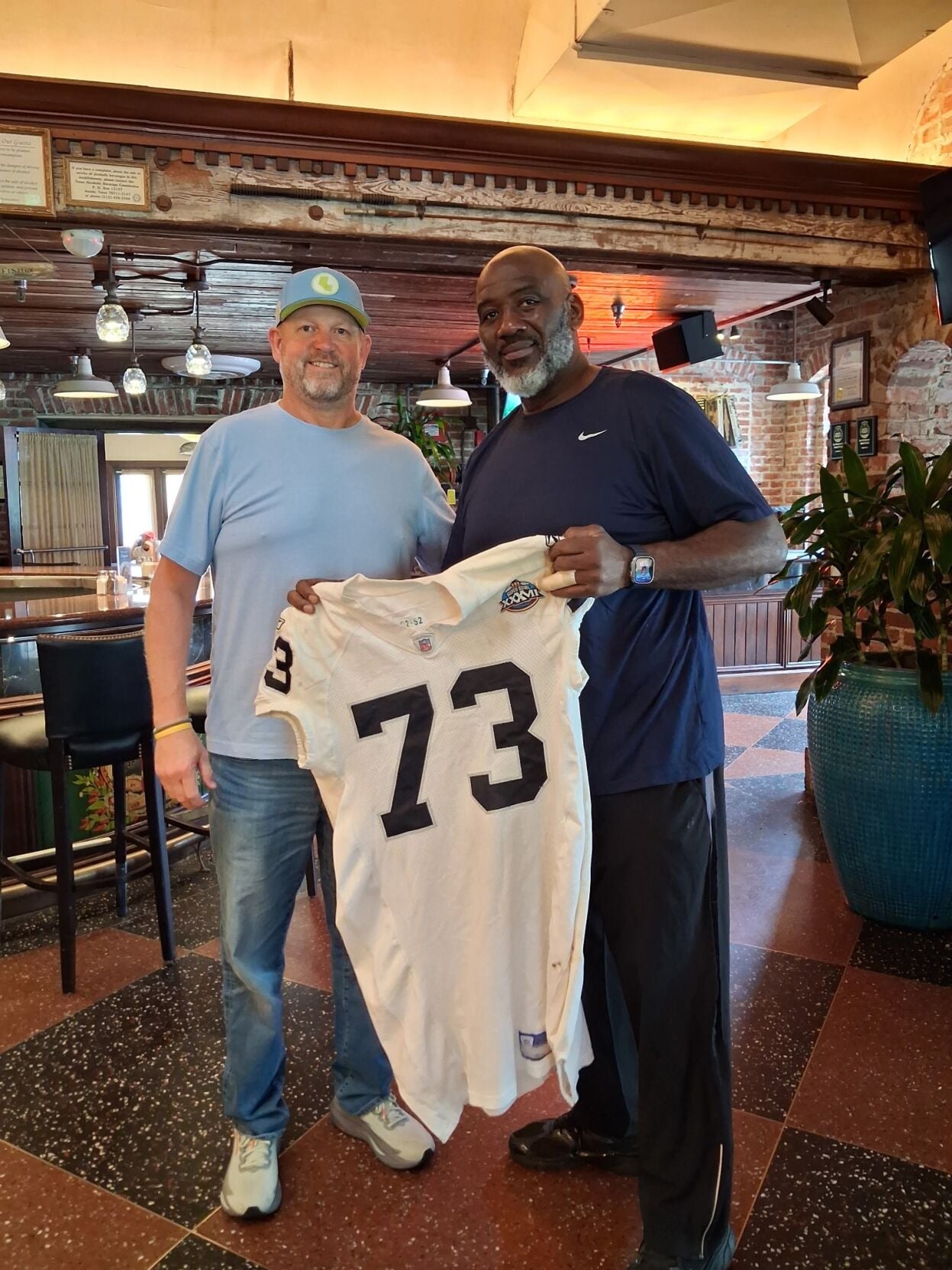 Jersey returned