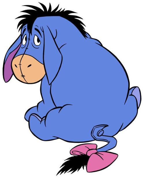 Winnie The Pooh Characters Eeyore