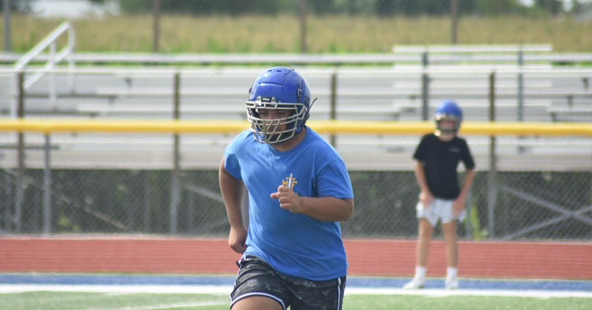 Maroa-Forsyth first day of '26 practice