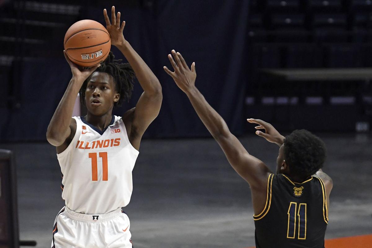 Ayo Dosunmu will remebers his game winning tip in against the