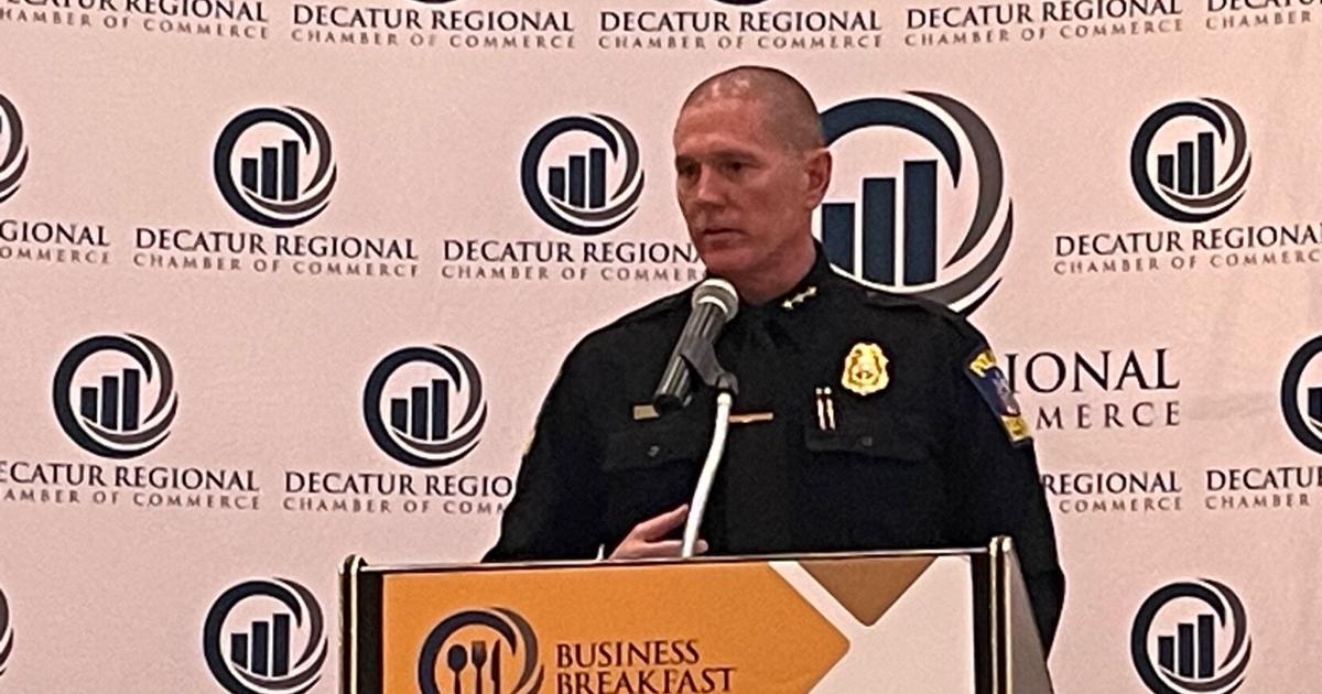Decatur police chief discusses technology issues and crime