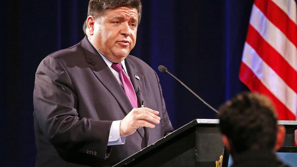 Pritzker touts