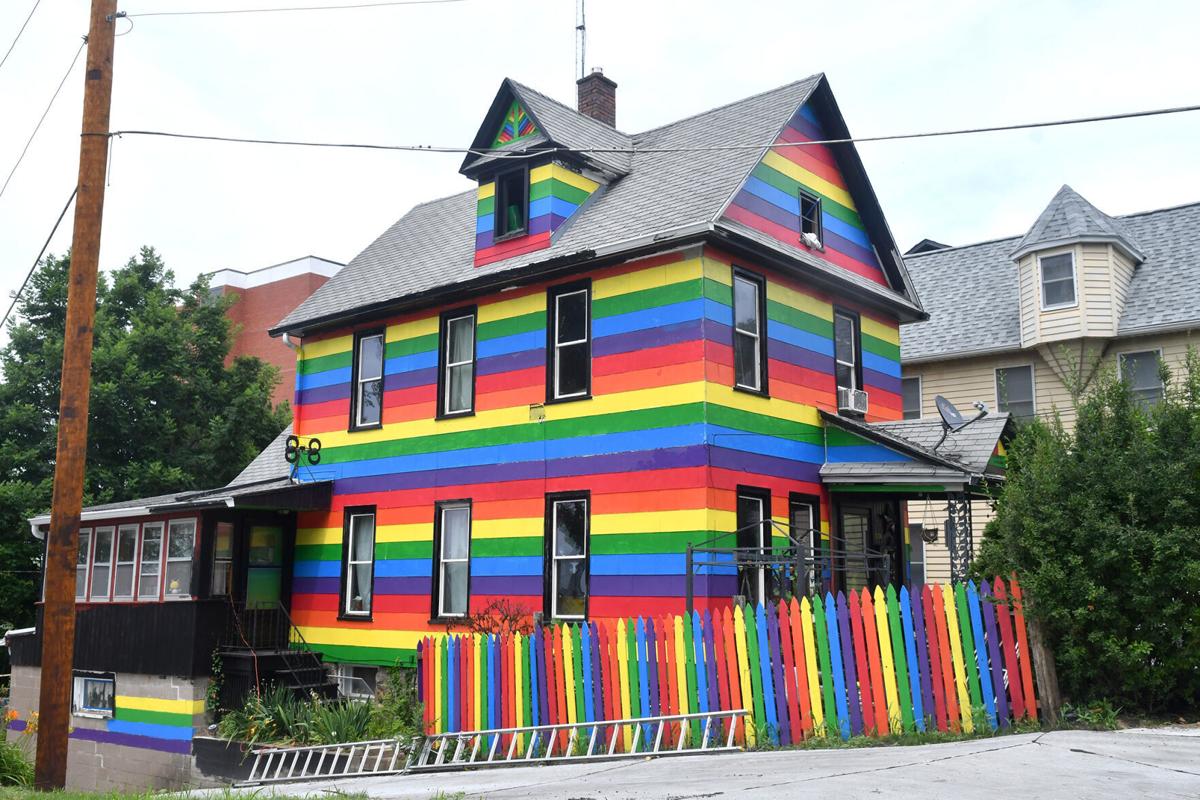 Rainbow house