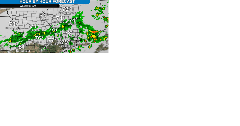 Watch now: Good chance of rain across Illinois Wednesday, small chance of severe storms in southern Illinois - Vimarsana News