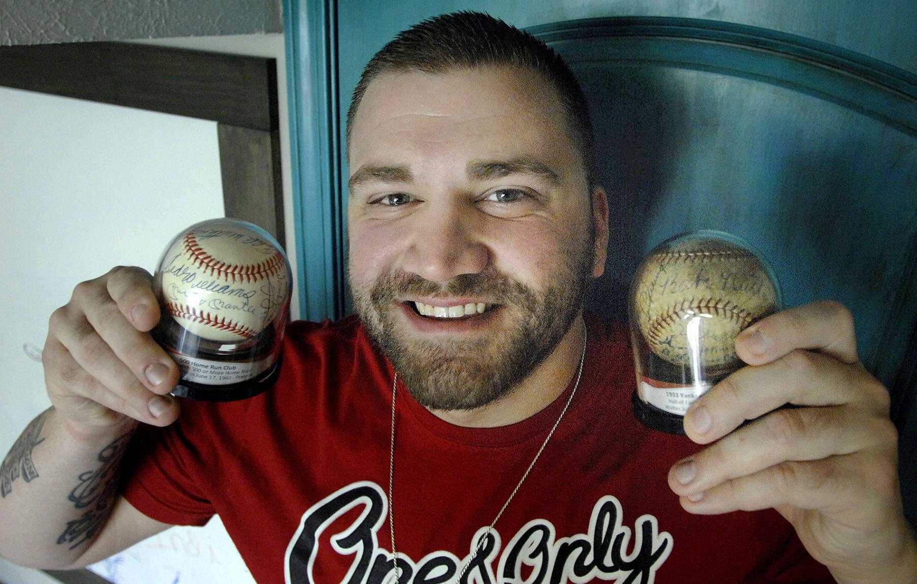Normal collector Aaron Ahart ups his game to play in the big leagues