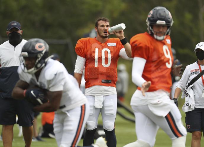 Trubisky practices, but Bears delay QB decision