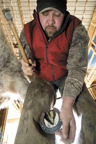 Farrier Billy Walther