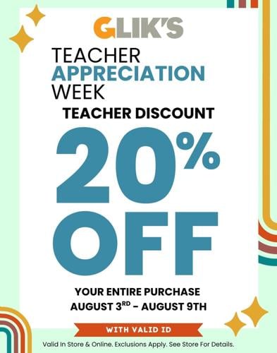 Local Retailer Thanks Teachers with a Special Back to School Discount