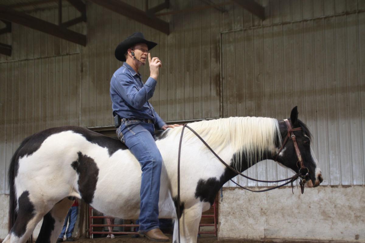 Gentle Decatur horse trainer rides out in search of souls Local