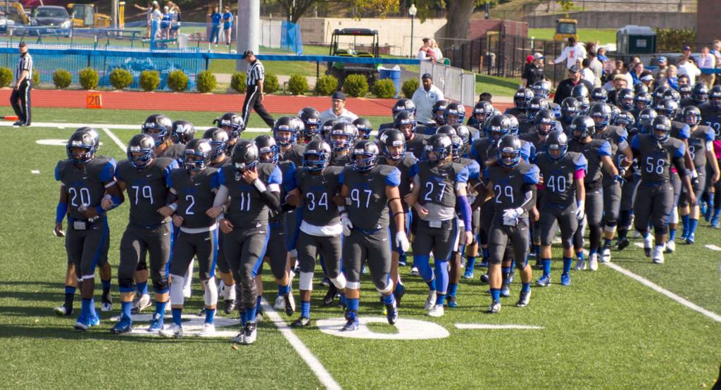 Veterans Rally As Millikin Players Come Out For Anthem Local