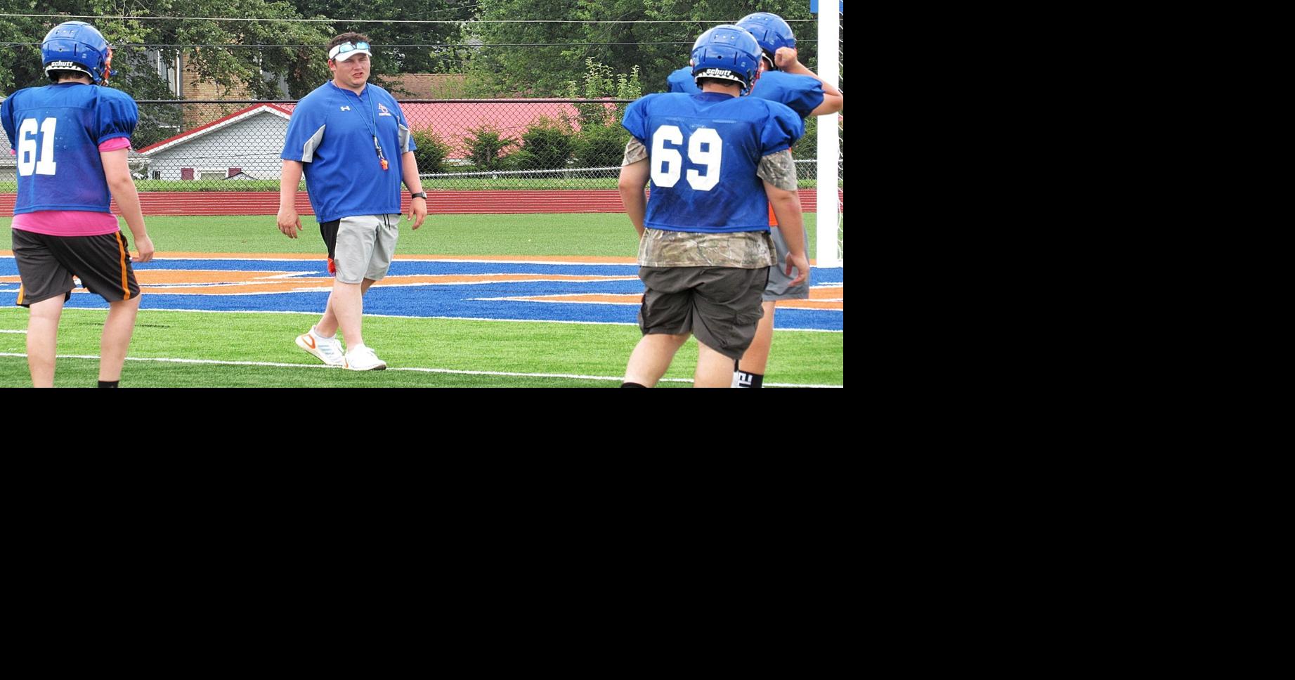 New coach Conner Haltom has a long history with ArgentaOreana football