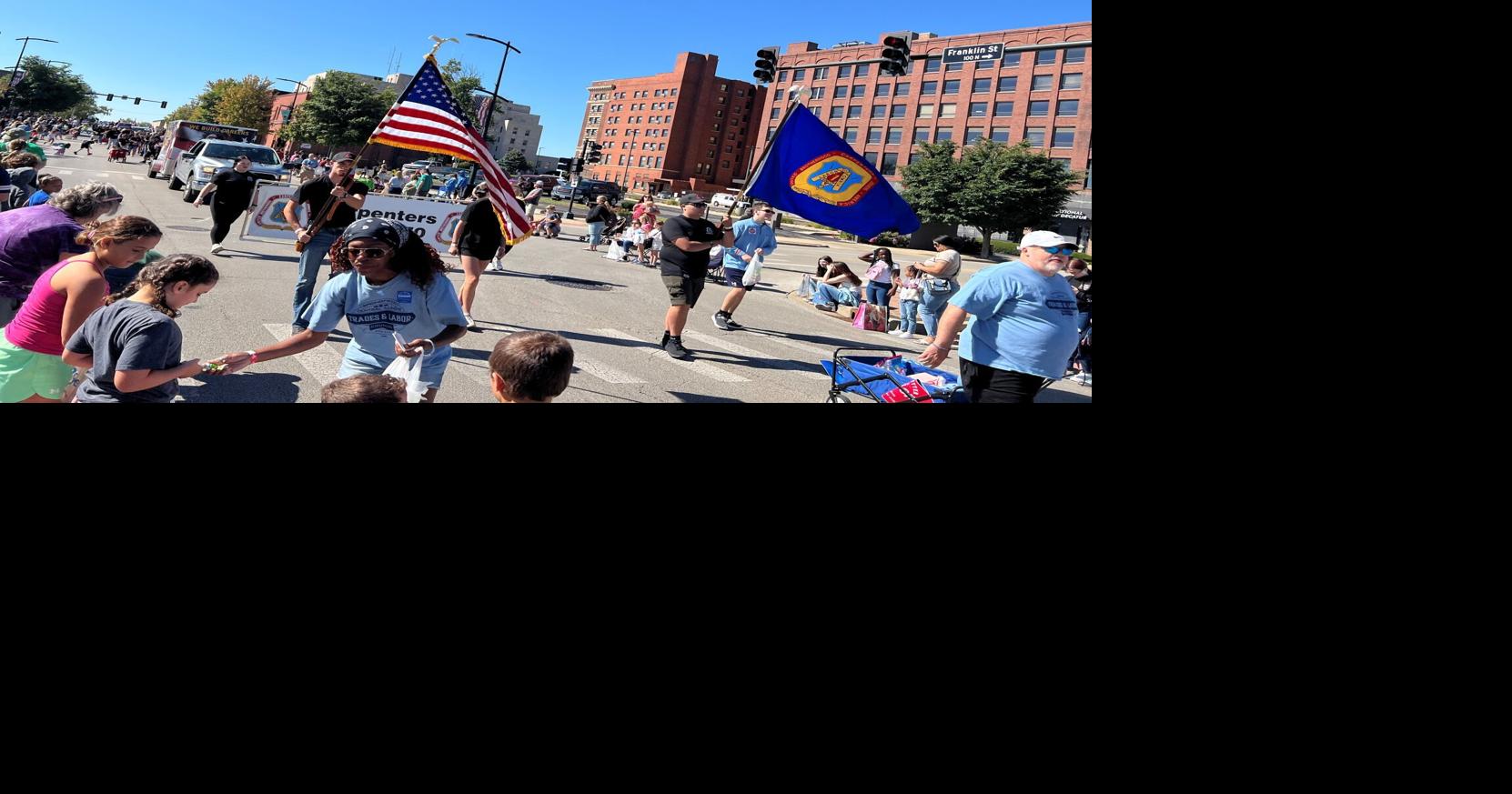 Decatur's Labor Day parade lined the streets with unions