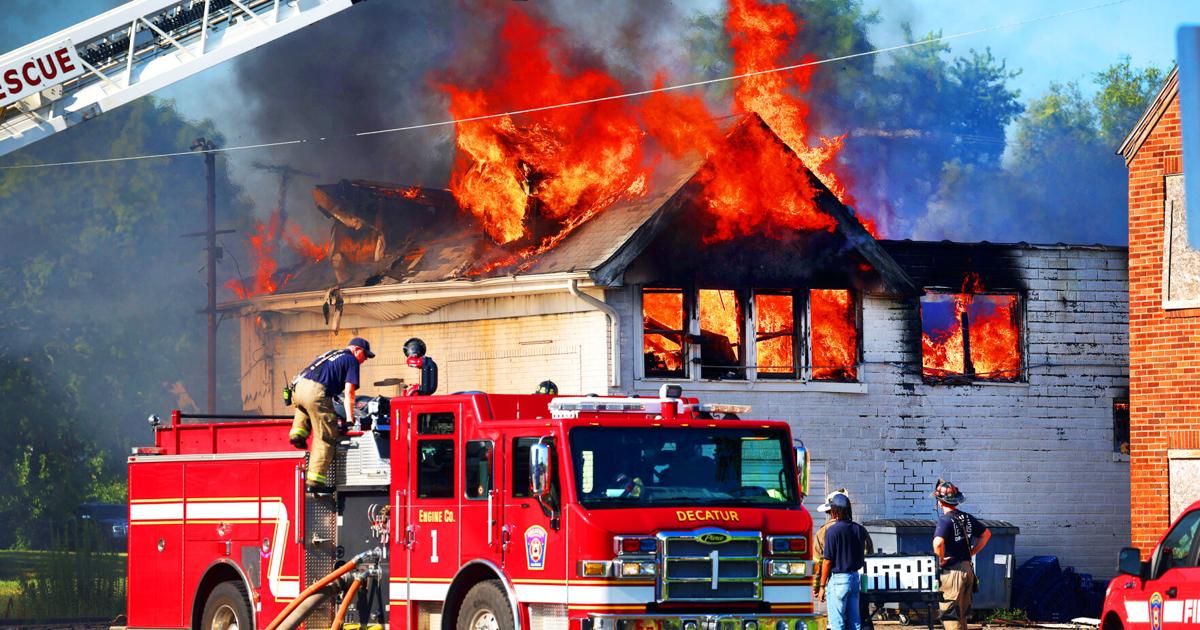 Fire Scene Example Photos: Belvidere fire scene