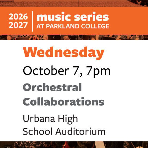Parkland College Orchestra to Perform Fall Concert in October