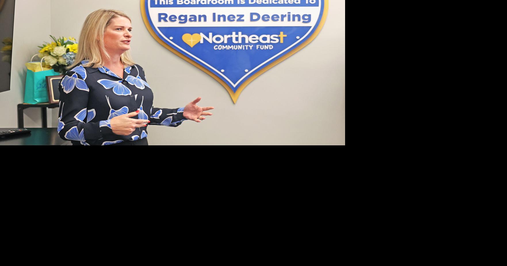 Northeast Community Fund board room named for Regan Deering