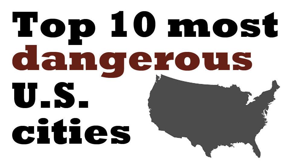 Top 10 most dangerous U.S. cities National