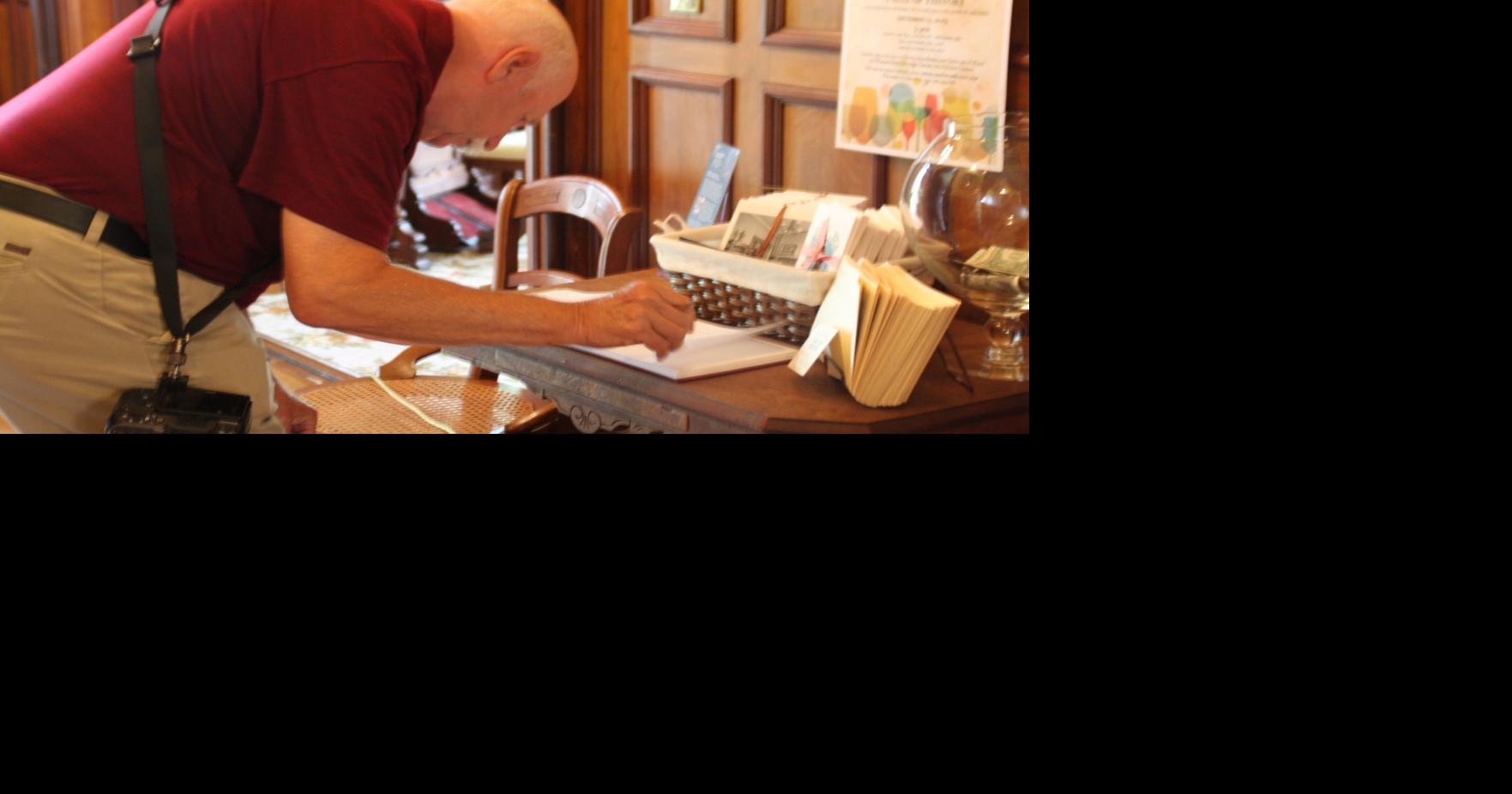 You can go home again: James Millikin visits the original James Millikin's Homestead