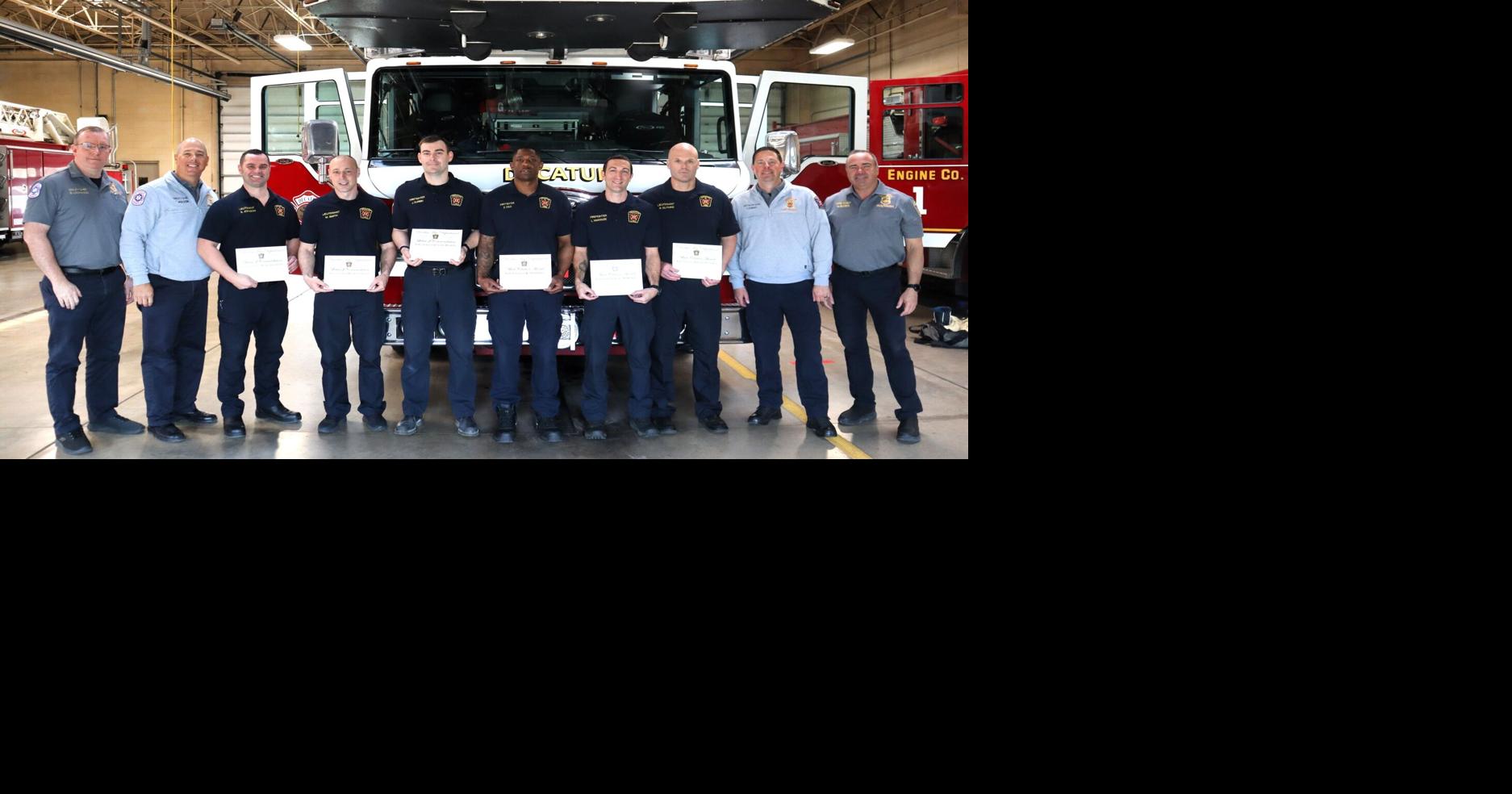 Firefighters honored for rescue