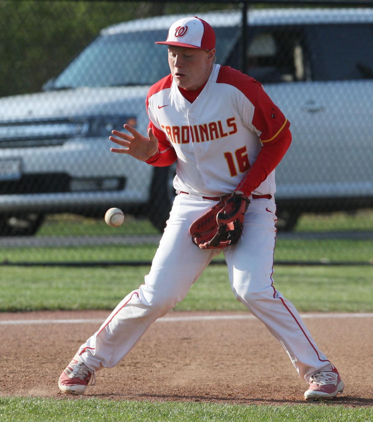 WarrensburgLatham's Bledsaw playing for his dad High School Baseball
