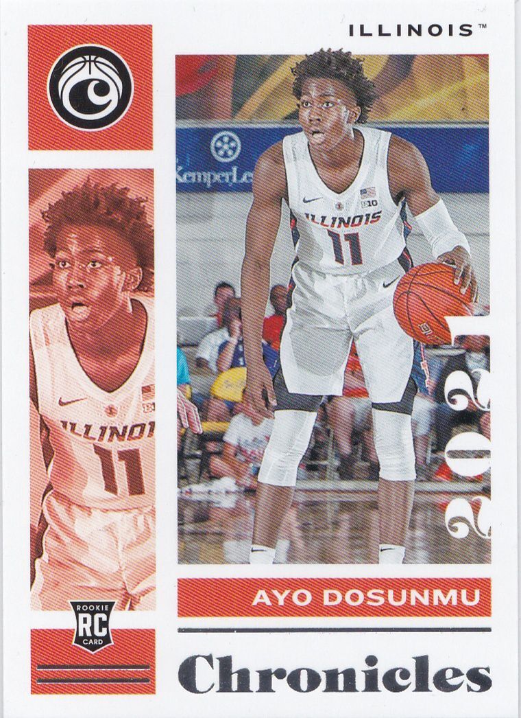 Ayo Dosunmu Signed Autographed Red Custom Basketball Jersey 