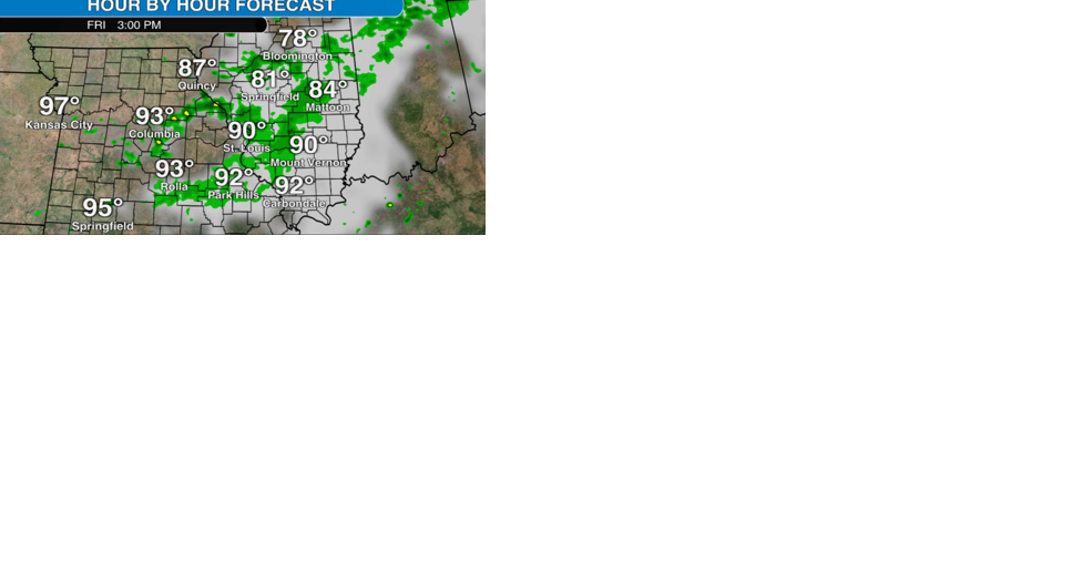 Watch now: Showers and storms in central and southern Illinois today, chance continues Saturday - Vimarsana News