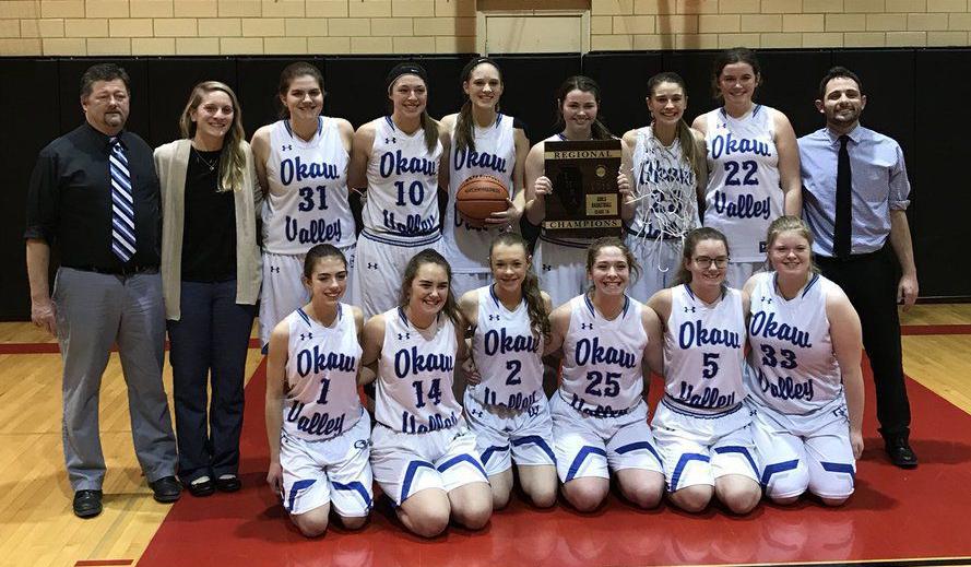 Okaw Valley Girls Win First Regional Championship High School
