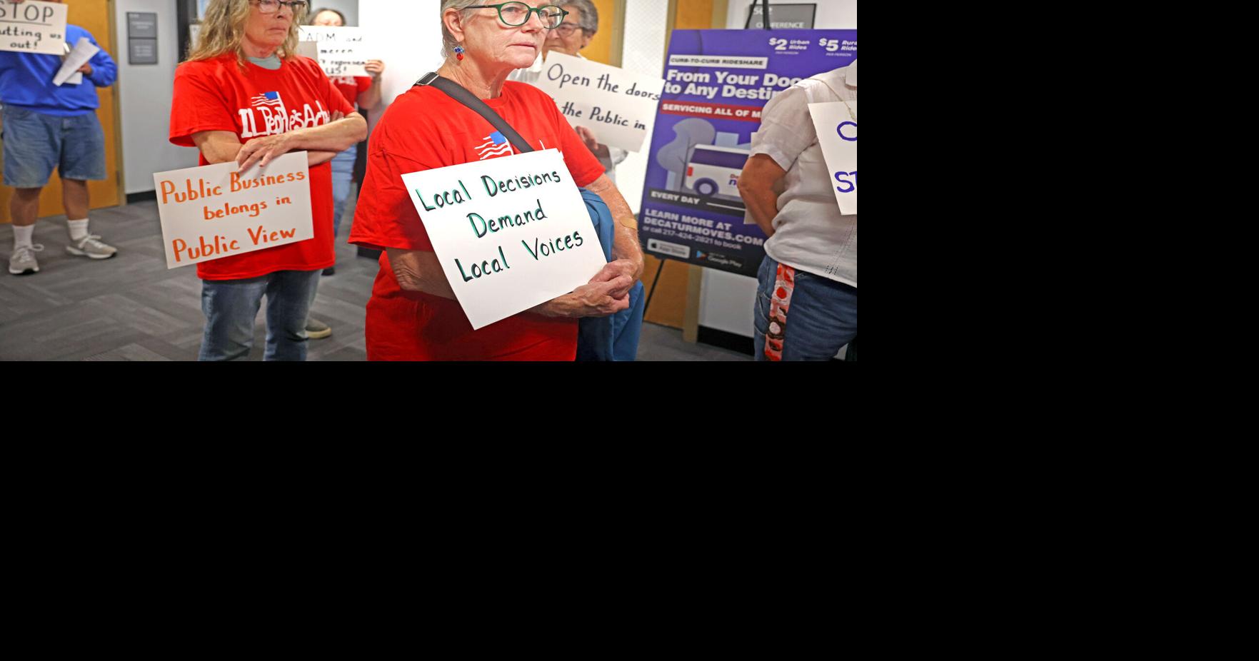 Citizens group challenges closed meetings of Macon County data center panel