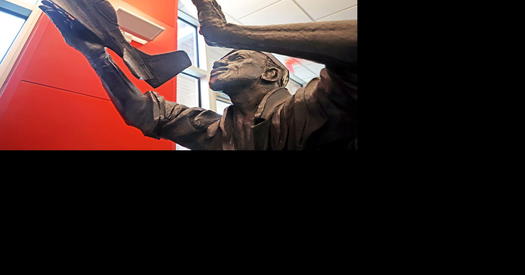 Decatur celebrates Ellsworth Dansby Jr. with statue at namesake school