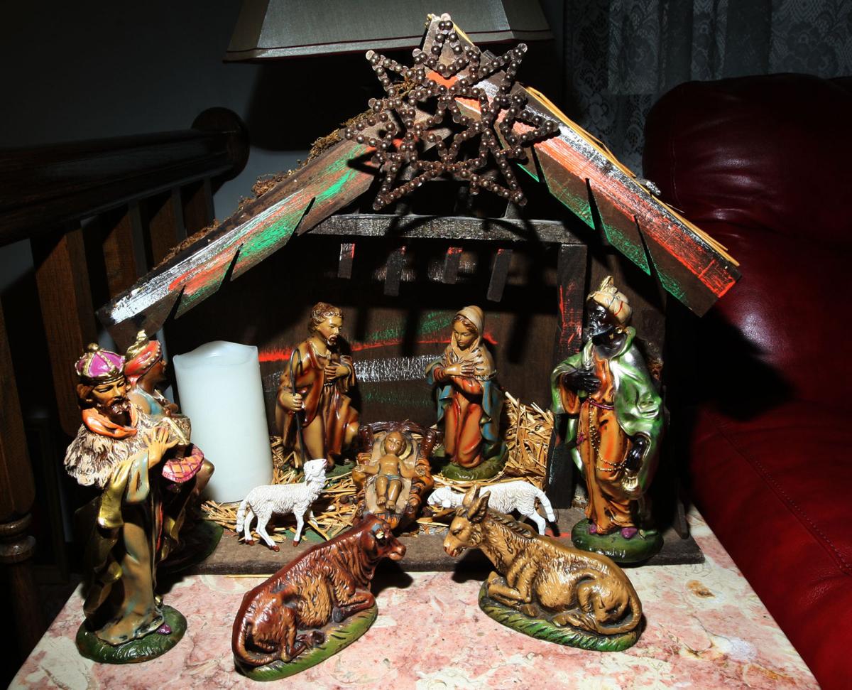 A Christmas collection Nativities express woman's faith in Jesus