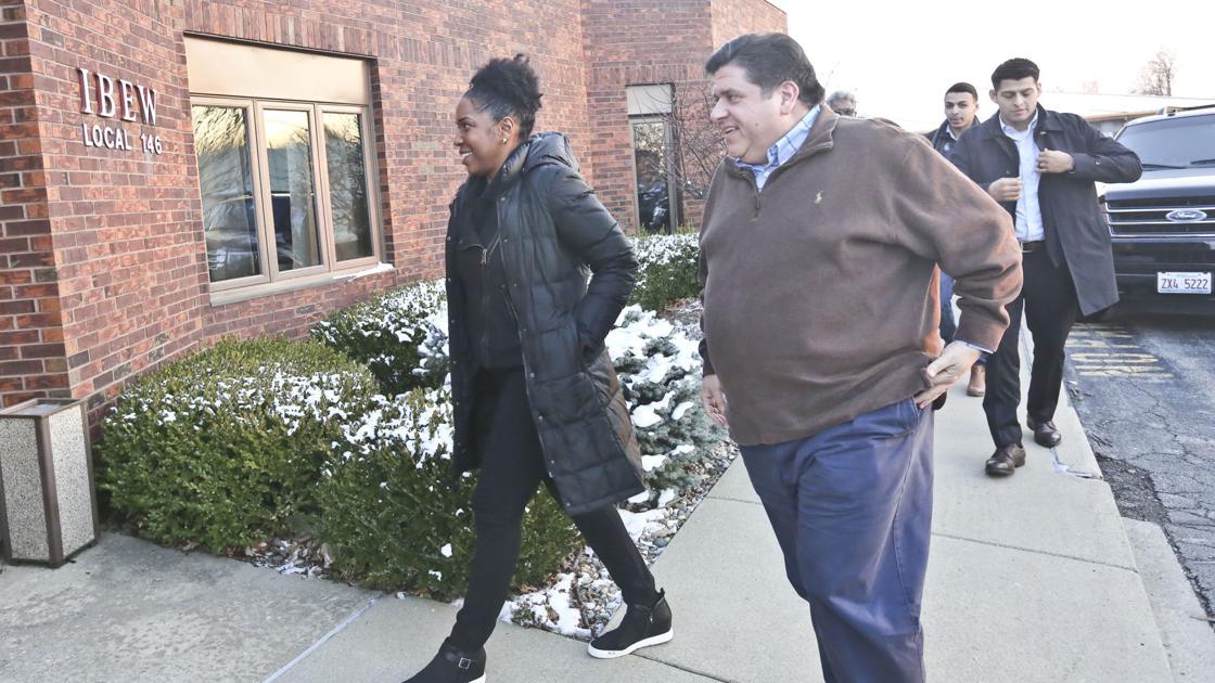 PHOTOS: Illinois Governor-elect JB Pritzker Visits IBEW Local 146 | Local | herald-review.com
