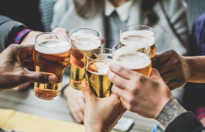 Beer with friends