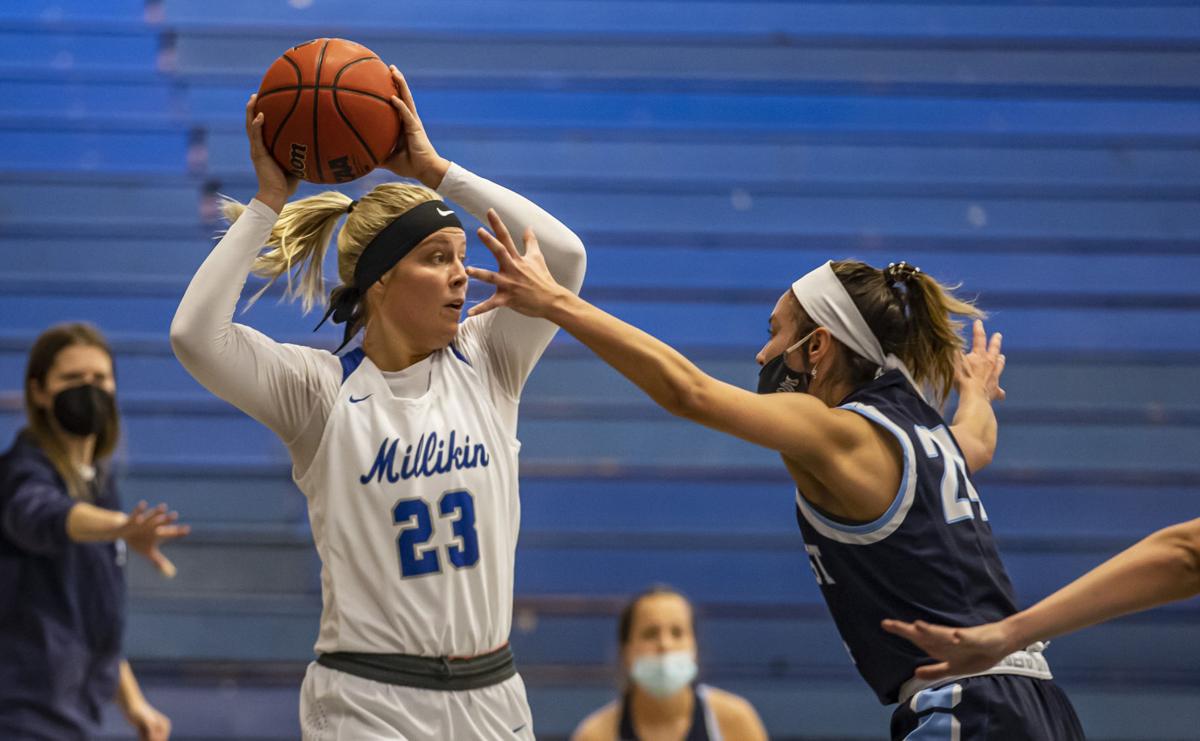 Watch now: Millikin senior Jordan Hildebrand can go out as a champion in CCIW Tournament title ...