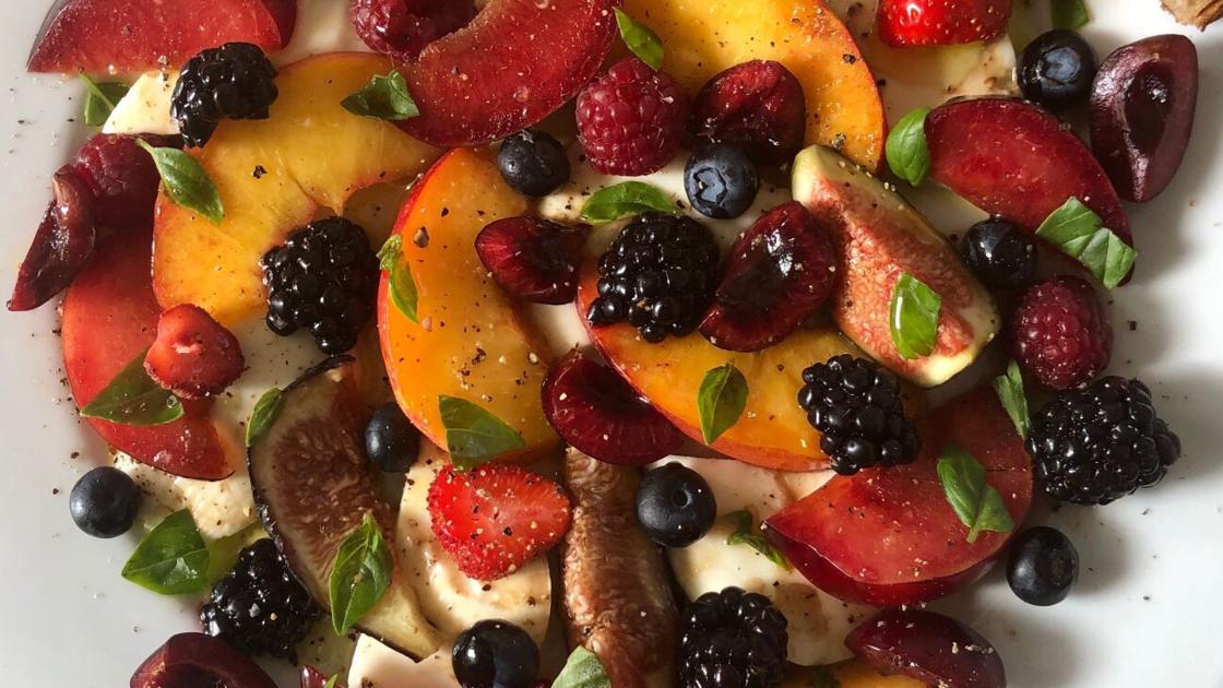 Fruit caprese is a summer delight | Food and Cooking