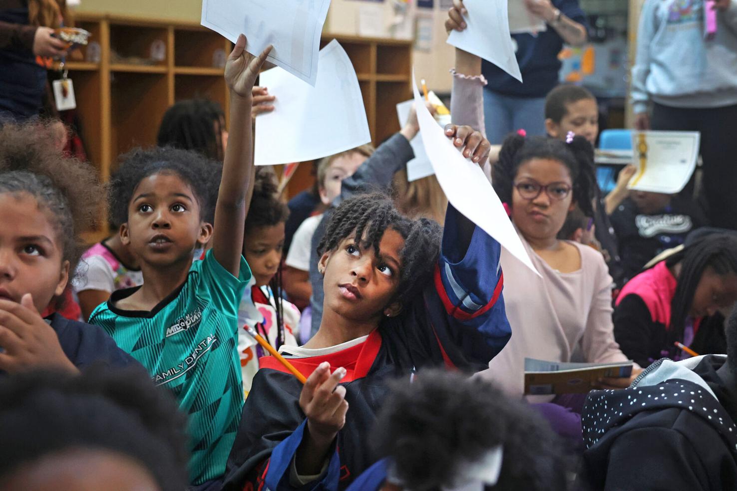 Hope Academy second graders learn voting process