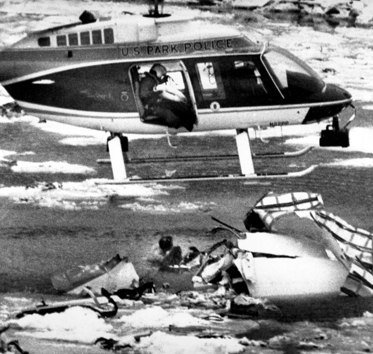 PHOTOS Images of Air Florida Flight 90 crash in January 1982