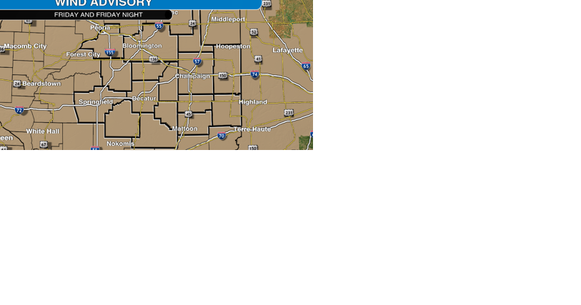 Big temperature changes and strong winds in central Illinois Friday and Friday night - Vimarsana News