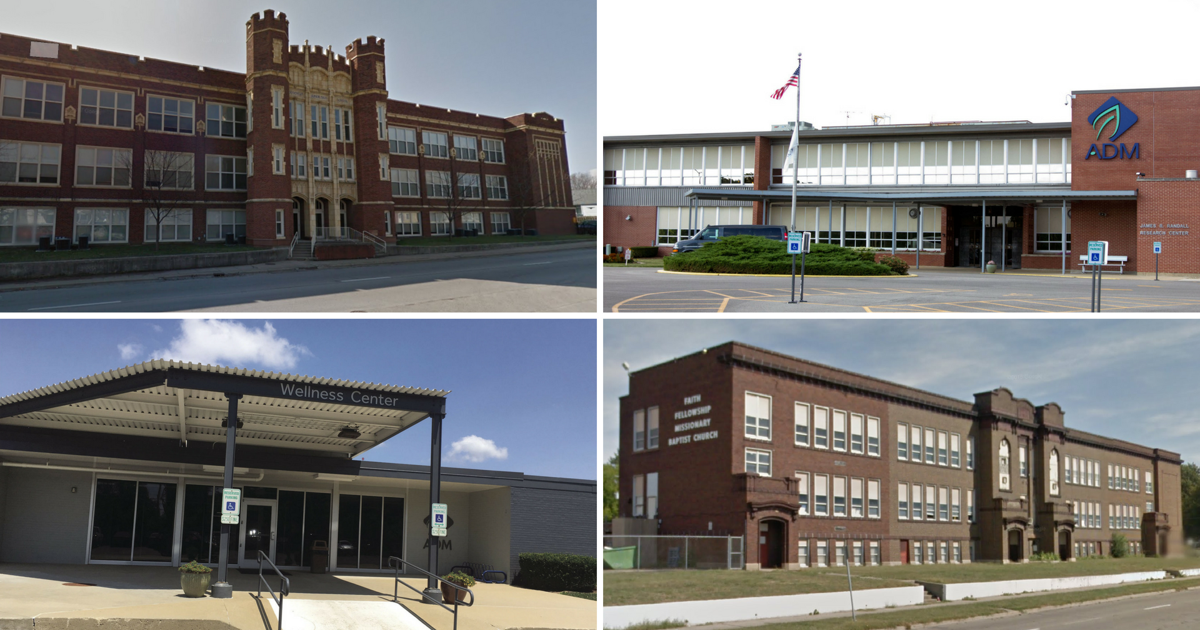 Decatur School 🏫 Class is in: These former Decatur school buildings are still in use