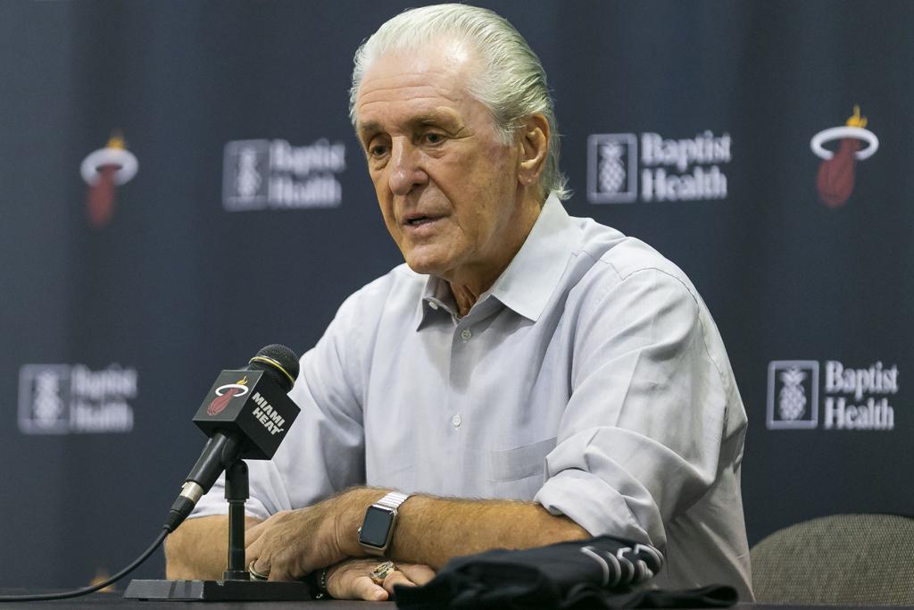 Dave Hyde Heat S Pat Riley Choreographing Moves For His Last