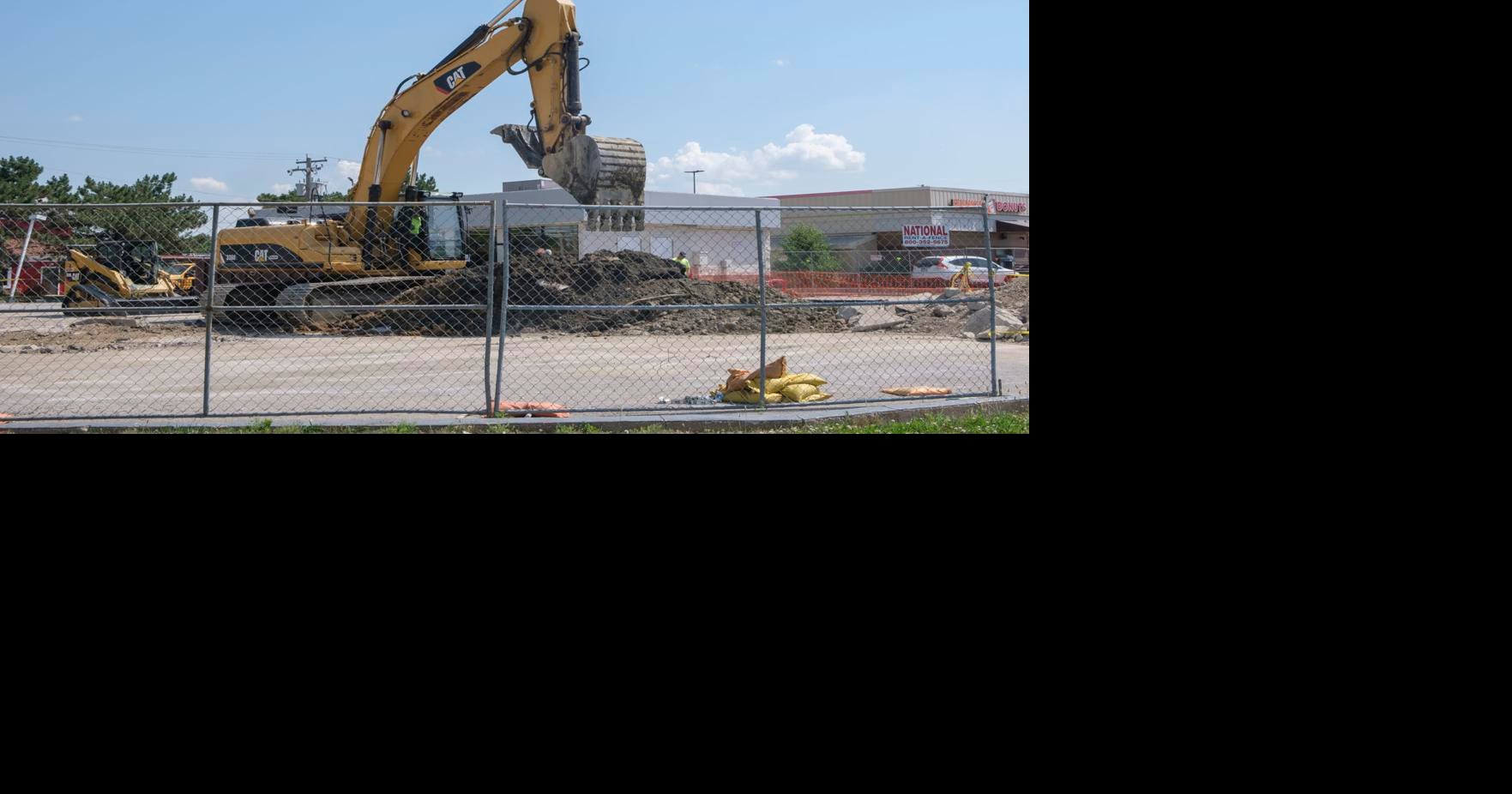 Construction on TJ Maxx inside Hickory Point Mall begins
