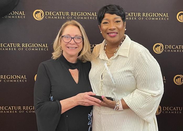 Melverta Wilkins and Julie Moore Wolfe
