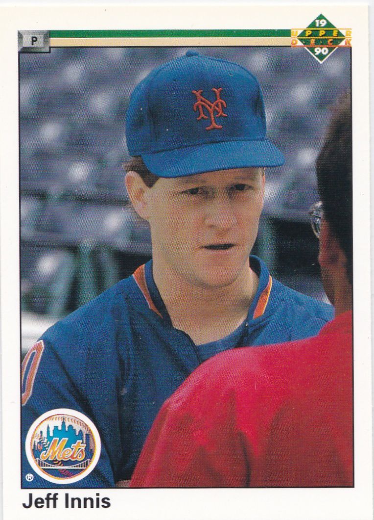  Game Used: Jeff Innis 1993 Mets Jersey