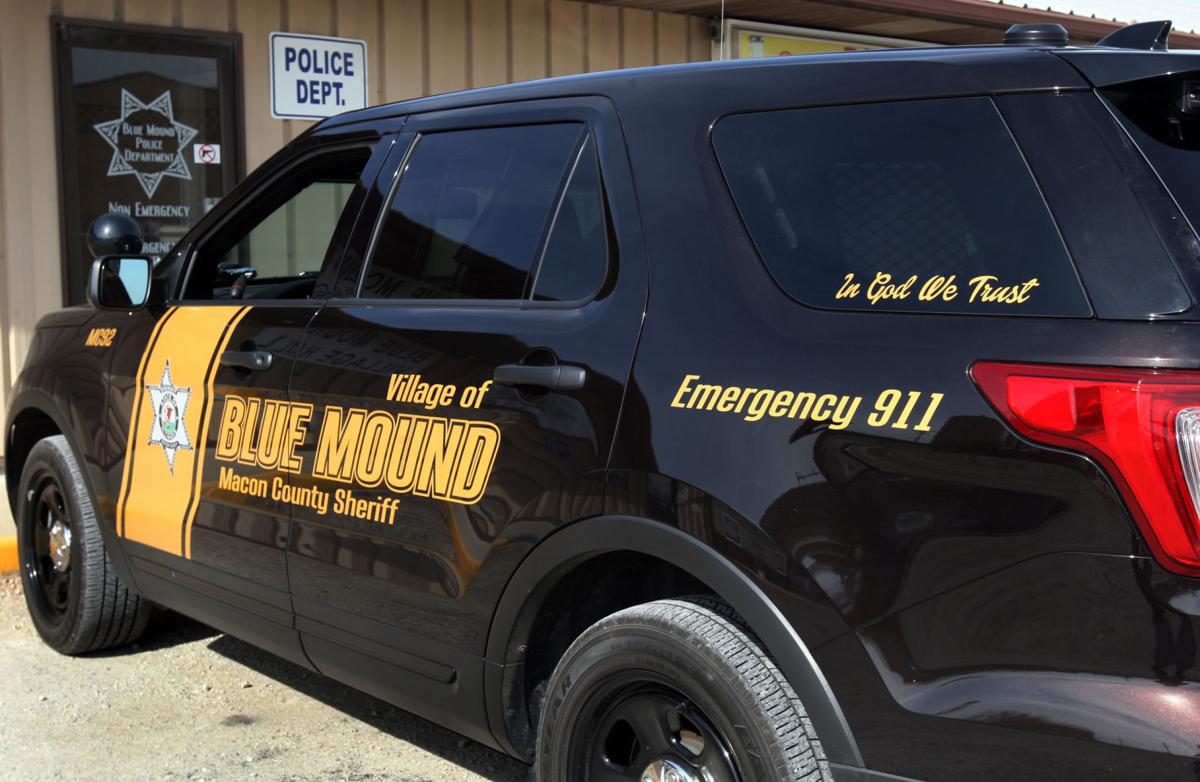 Blue Mound police cruiser puts U.S. motto on display Public Safety