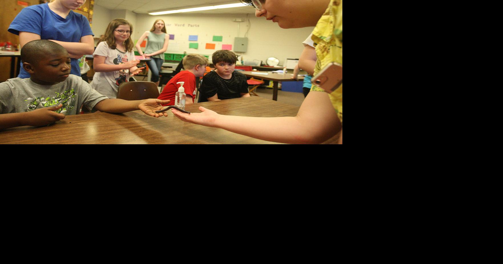 WarrensburgLatham High School students share their love of science