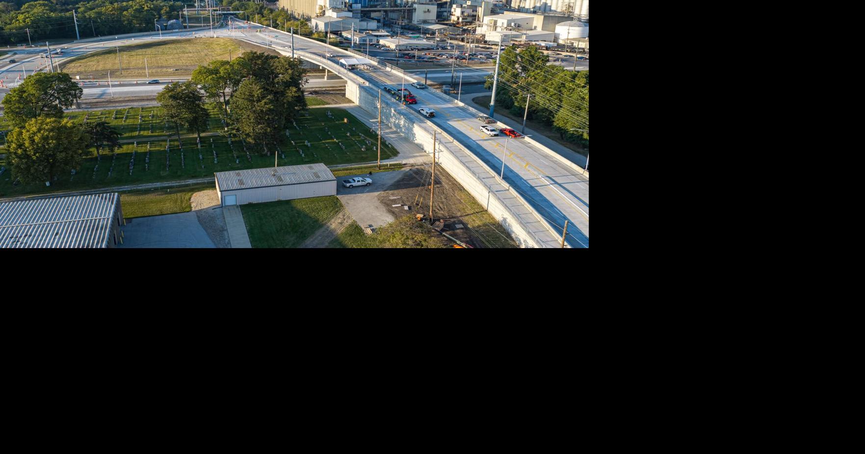 Where did the $93 million for the Brush College Road overpass cover from?